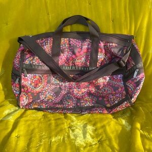 LeSportSac Floral Weekender/Duffle Bag